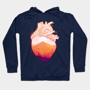 My heart belongs to nature Hoodie